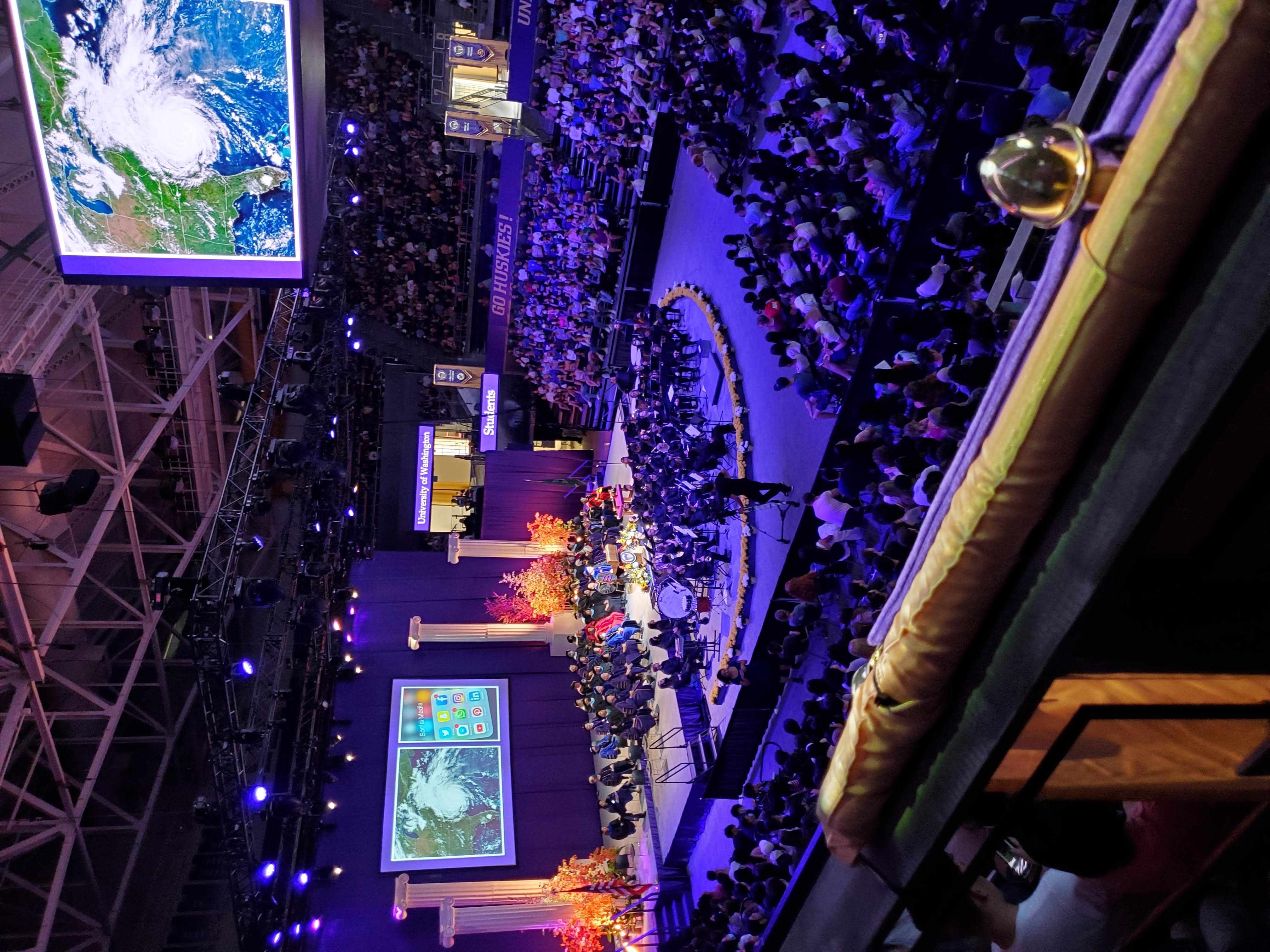 UW commencement ceremony